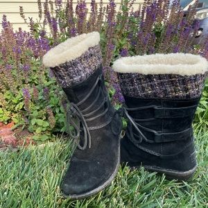 Black winter UGG Boots